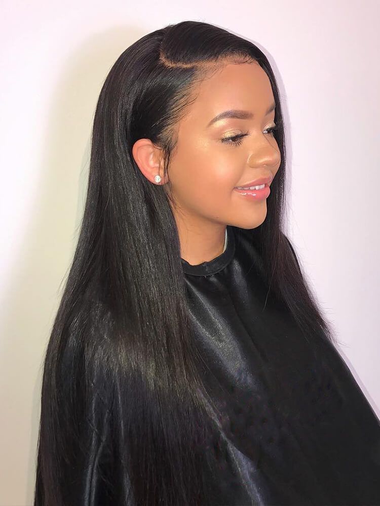 straight HD lace wig 