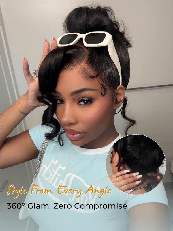 Pre style body wave wig