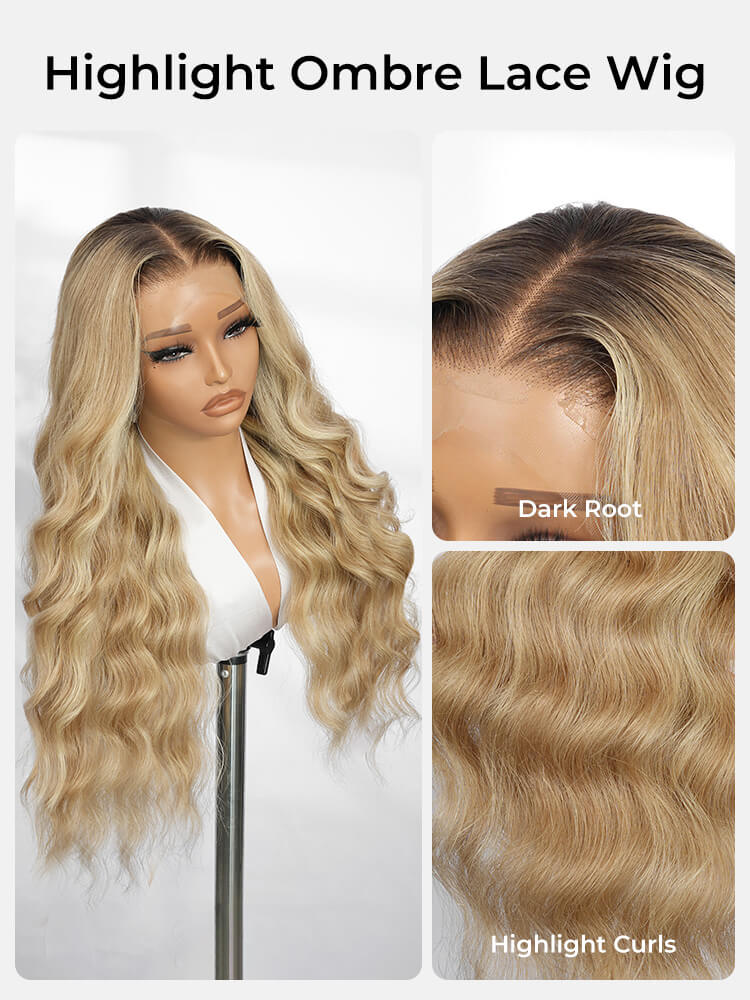 Colored HD Lace Front Wig Loose body wave
