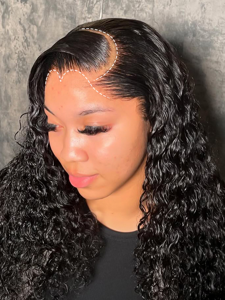 Lagos M Hairline Deep Wave Ready To Go 6x8 Glueless Lace Front Wig