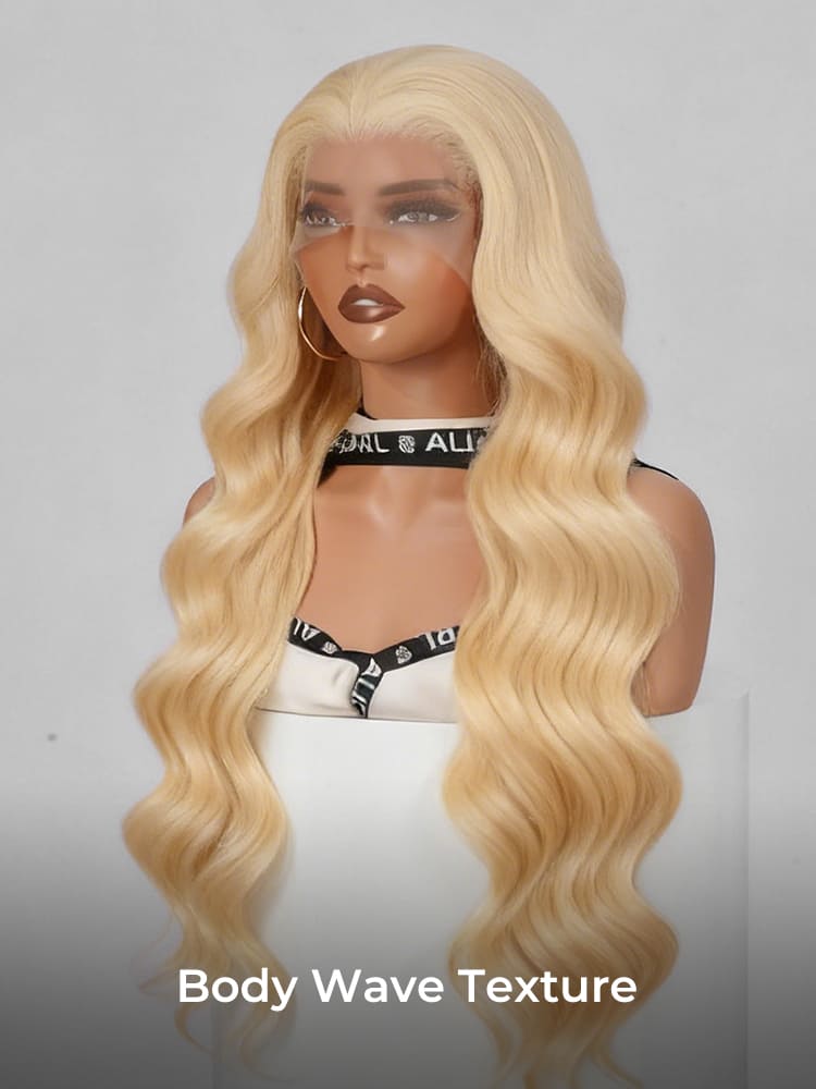 Body wave hair texture