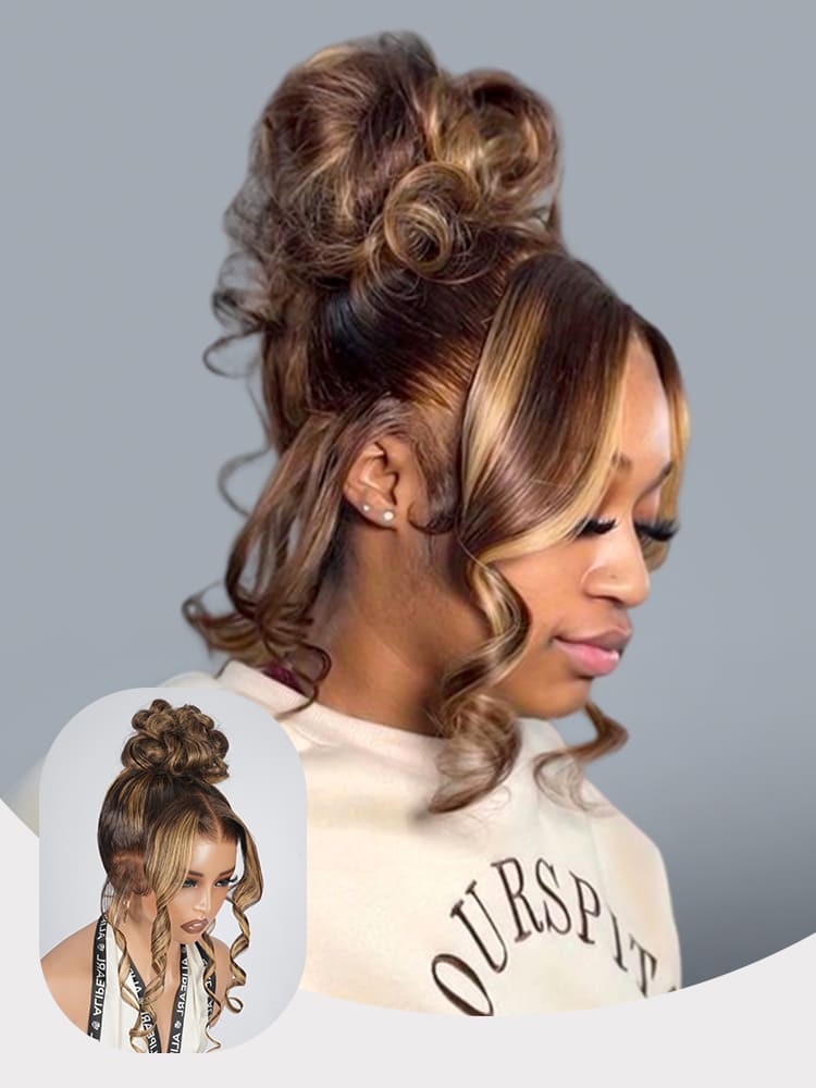 highlight 360 lace wig