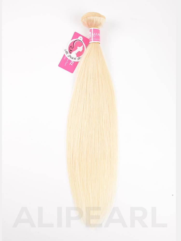 long blonde hair bundle