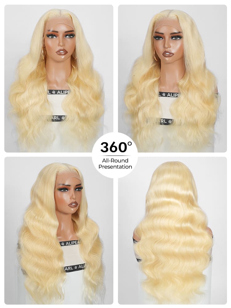 blonde body wave wig