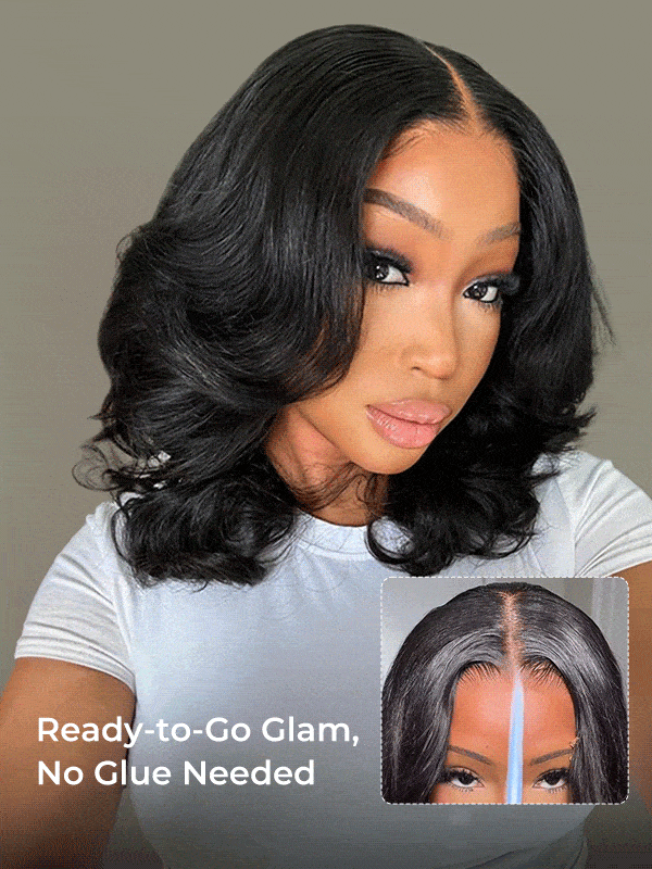 glueless wigs human hair