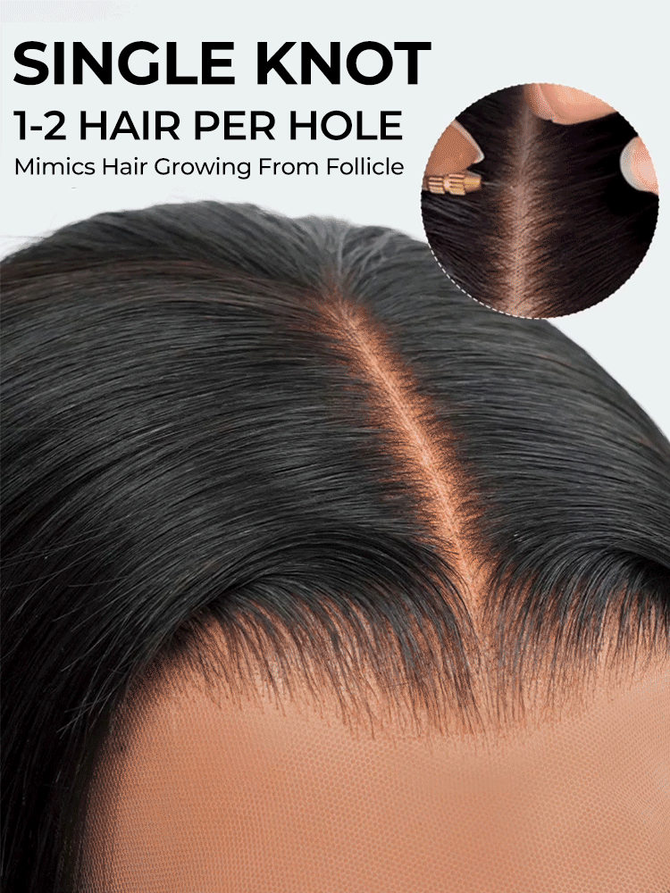 Single Knots Body Wave Wig