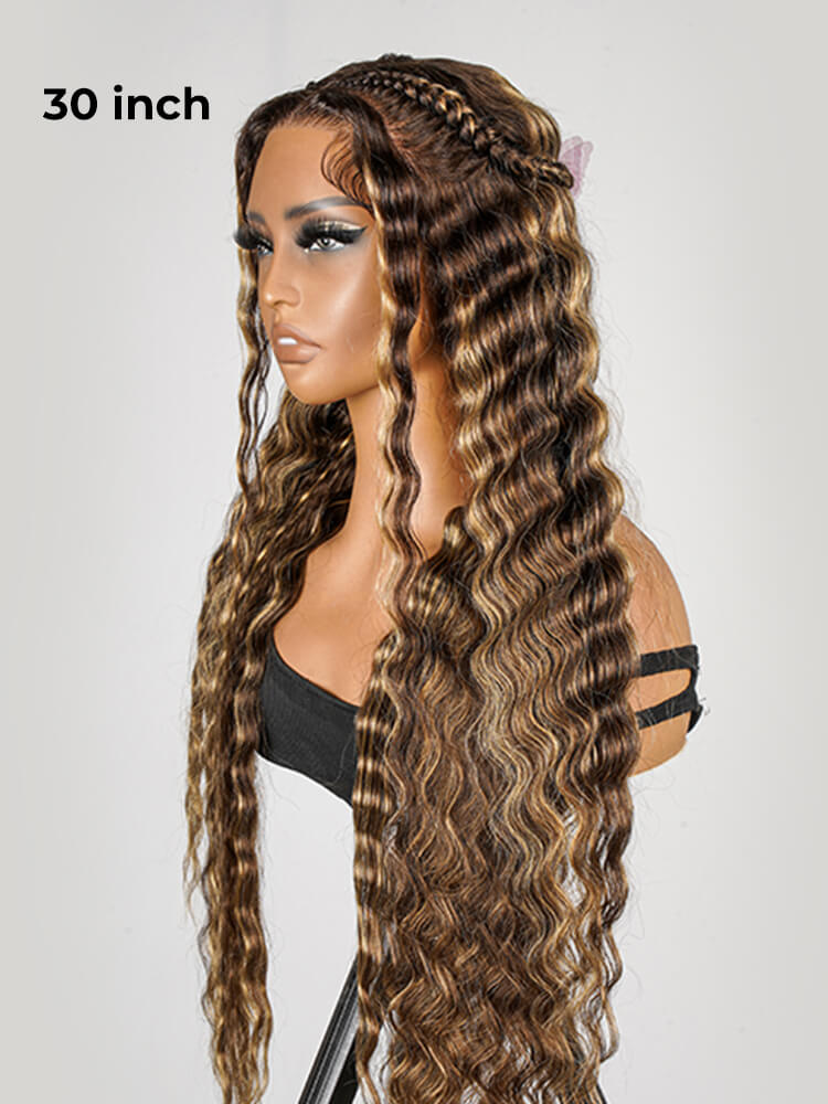 loose deep wave glueless wig