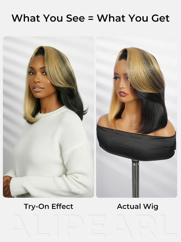 face-framing wig