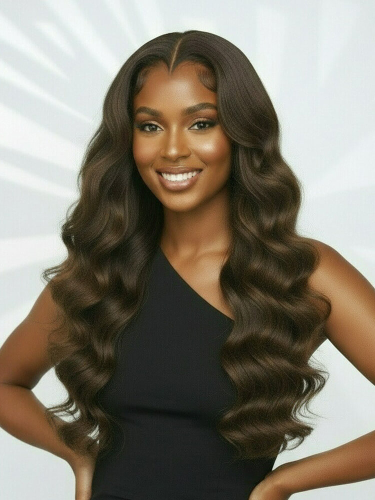 Chocolate Brown Color Wig