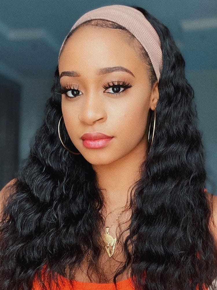 loose deep wave wig