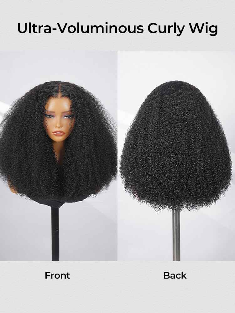 Curly Short Lace Front Wig