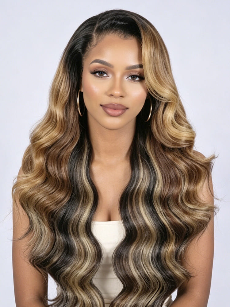 Highlight lagos hairline HD lace frontal wig