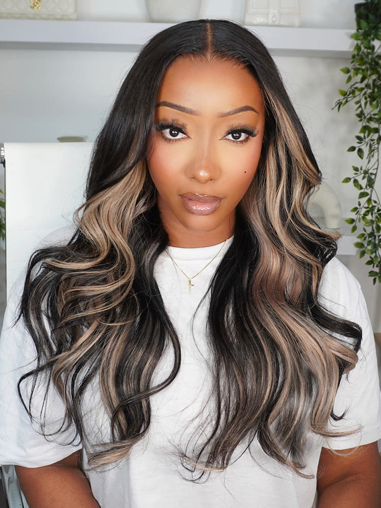 alipearl highlighted wig