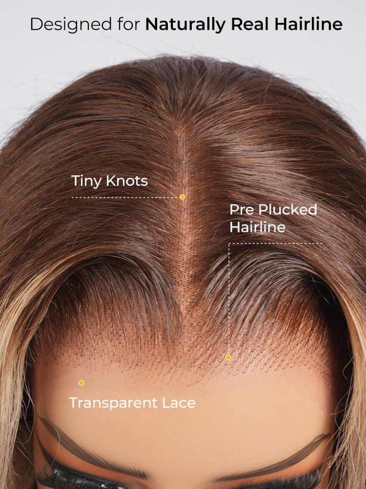 pre cut pre plucked 6x8 lace closure