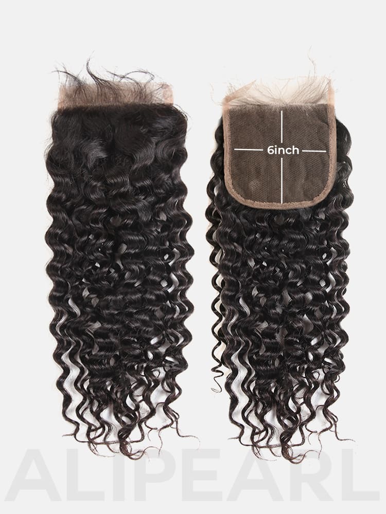 6x6 transparent lace closure