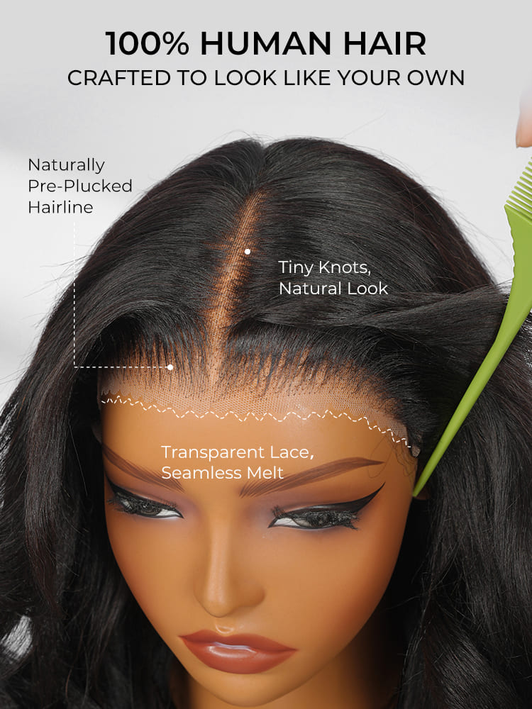 glueless wig with natural hairline