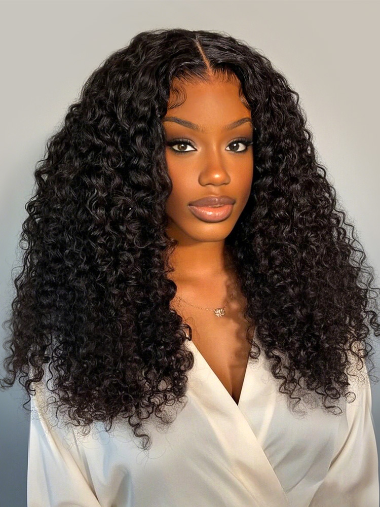full density burmese curly wigs human hair