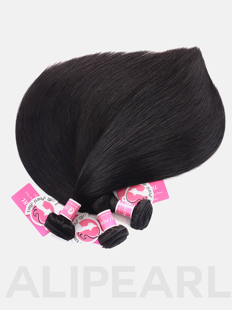 straight bundles human hair