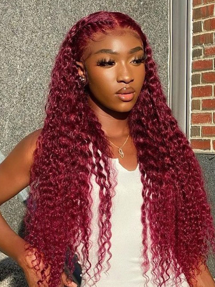 colored lace front wigs human hair