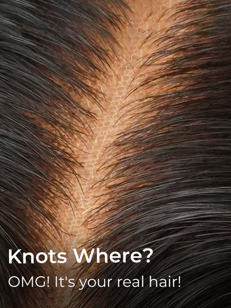 Single Knots HD Full Lace Frontal Wig