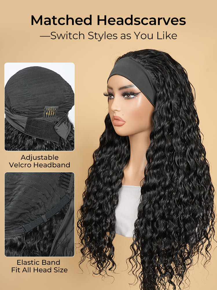 human hair half wigs