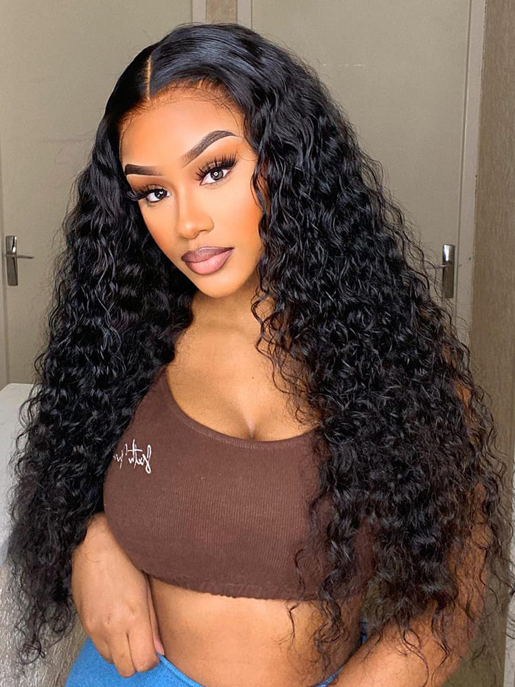Deep  Wave 13*4 HD Lace  Wigs