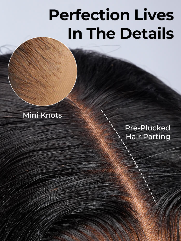 pre-plucked deep wave wig