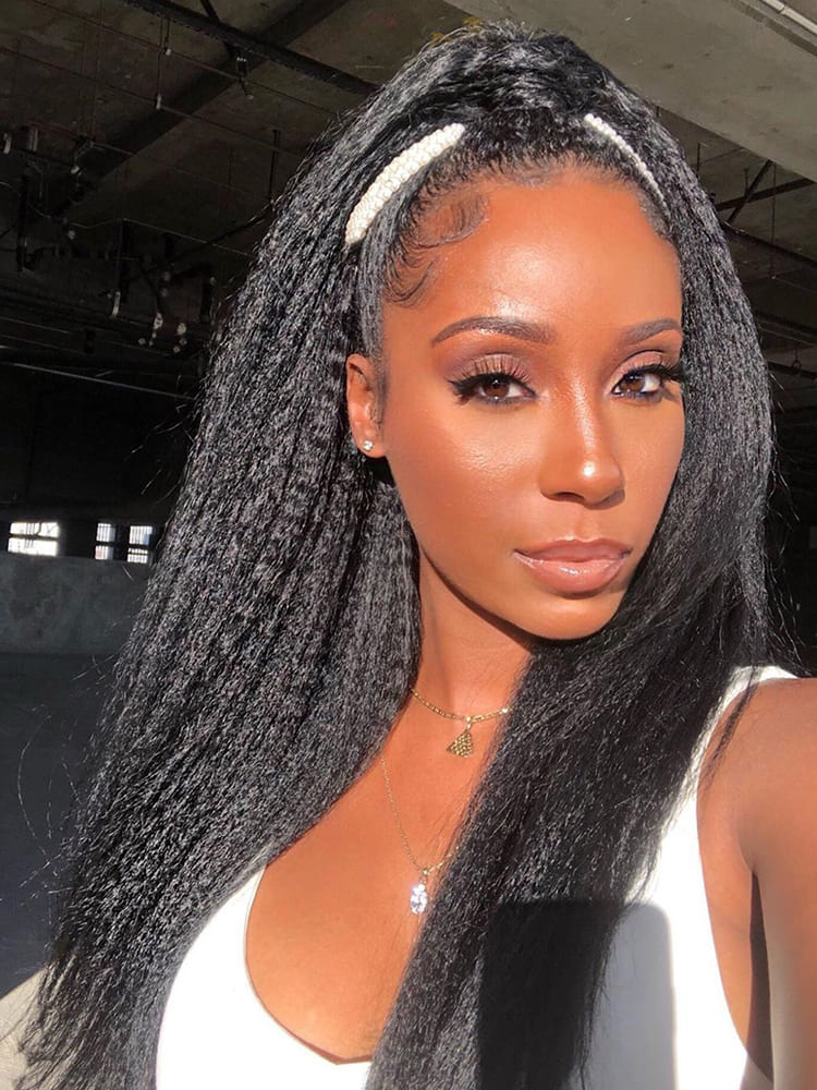 Yaki Straight Ponytail