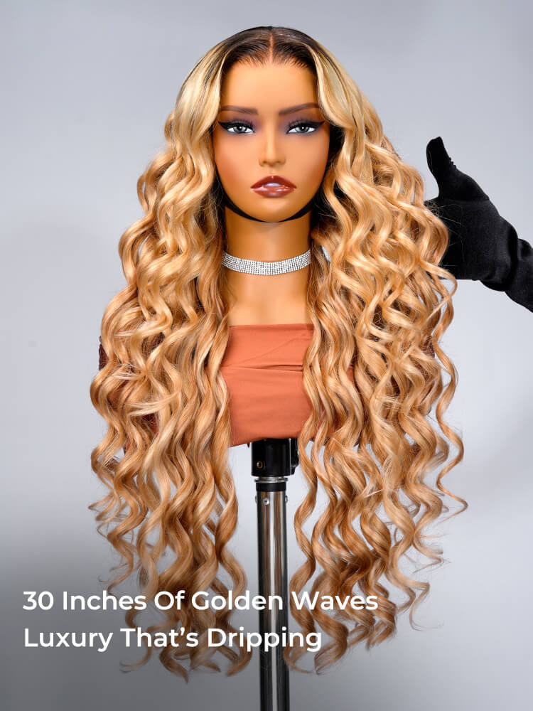 high density body wave wig