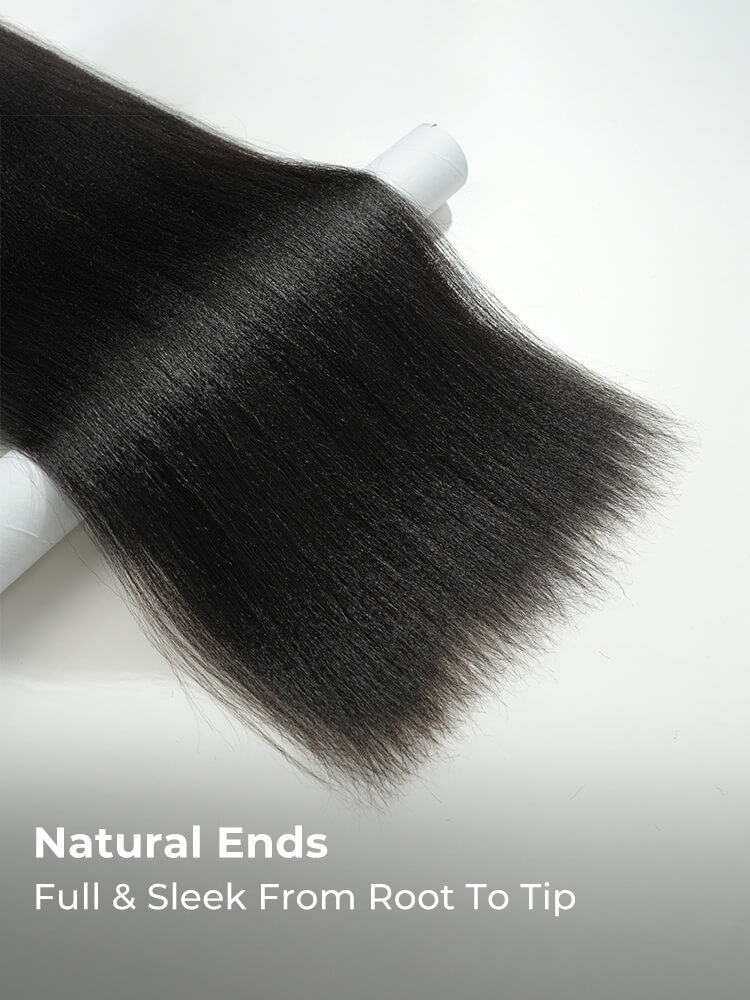 natural end human hair bundle