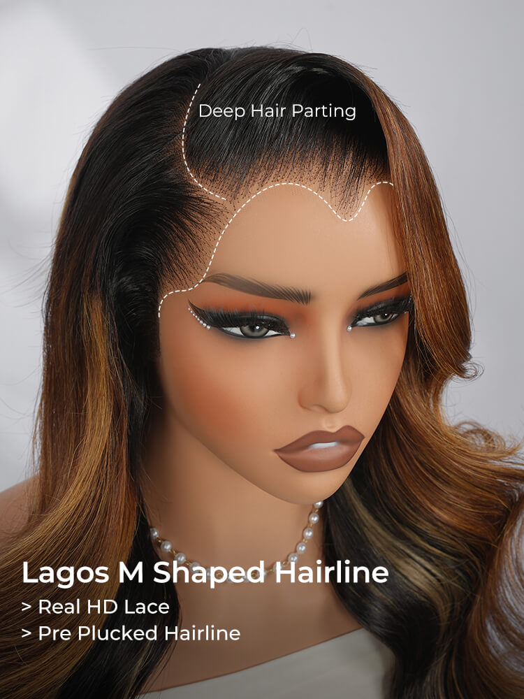 Lagos M Shaped Hairline