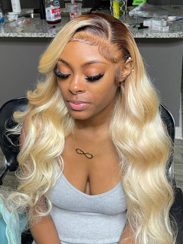 side part hairstyle body wave wig