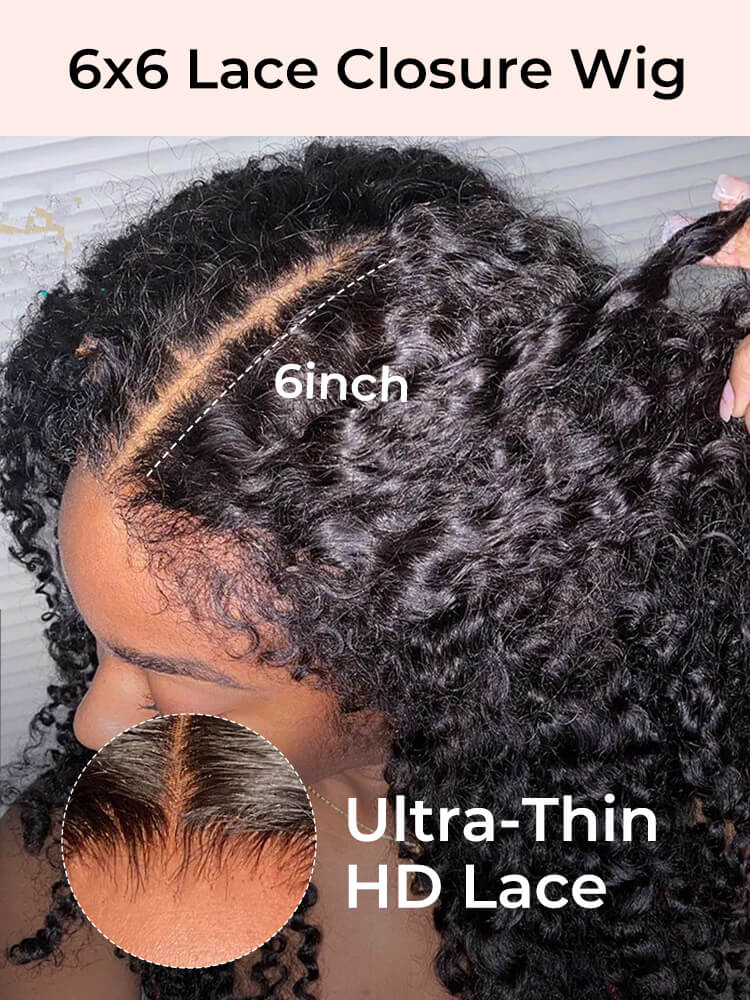 HD 6x6 lace closure