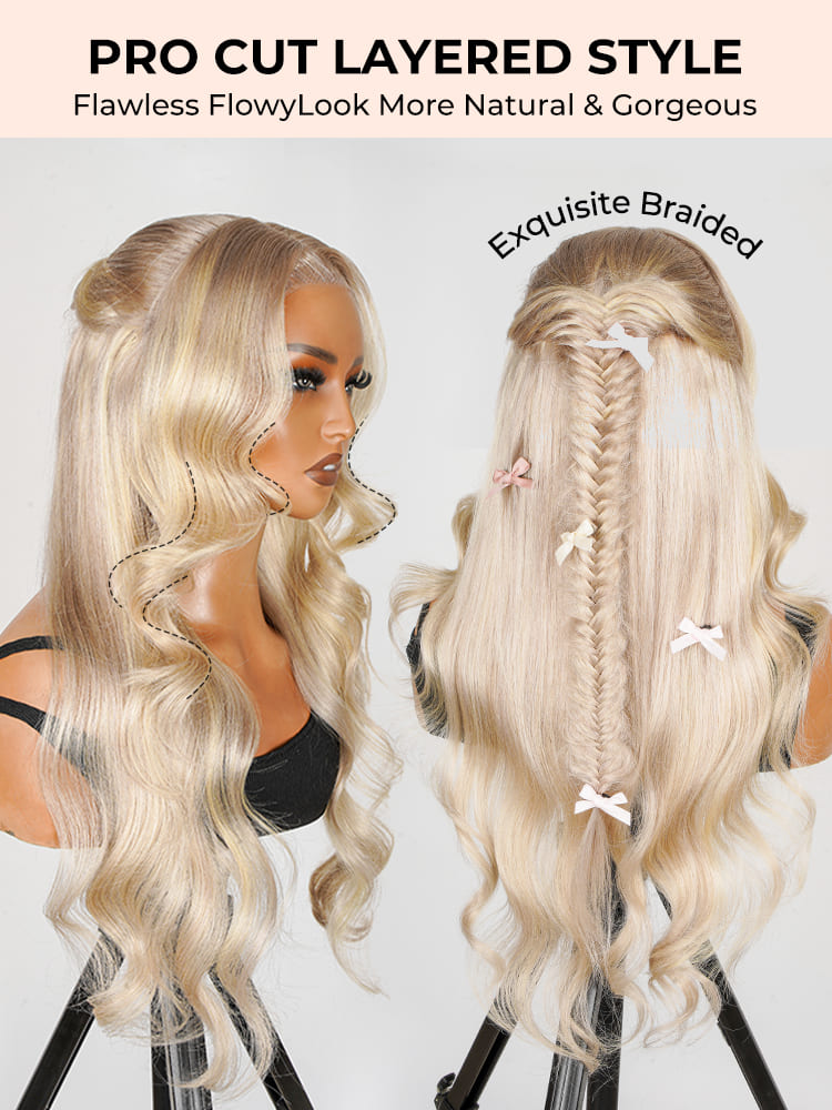 Pre cut layered style