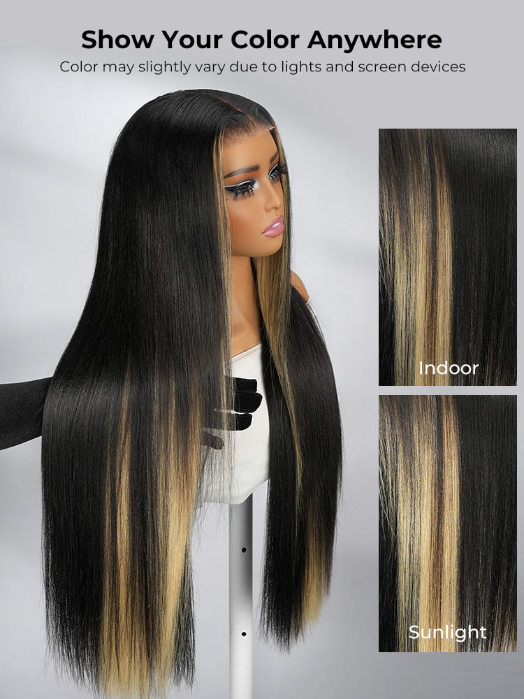 hidden blonde highlights