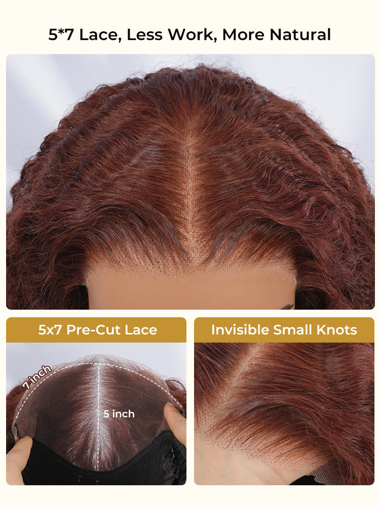 5x7 lace ready to go wig