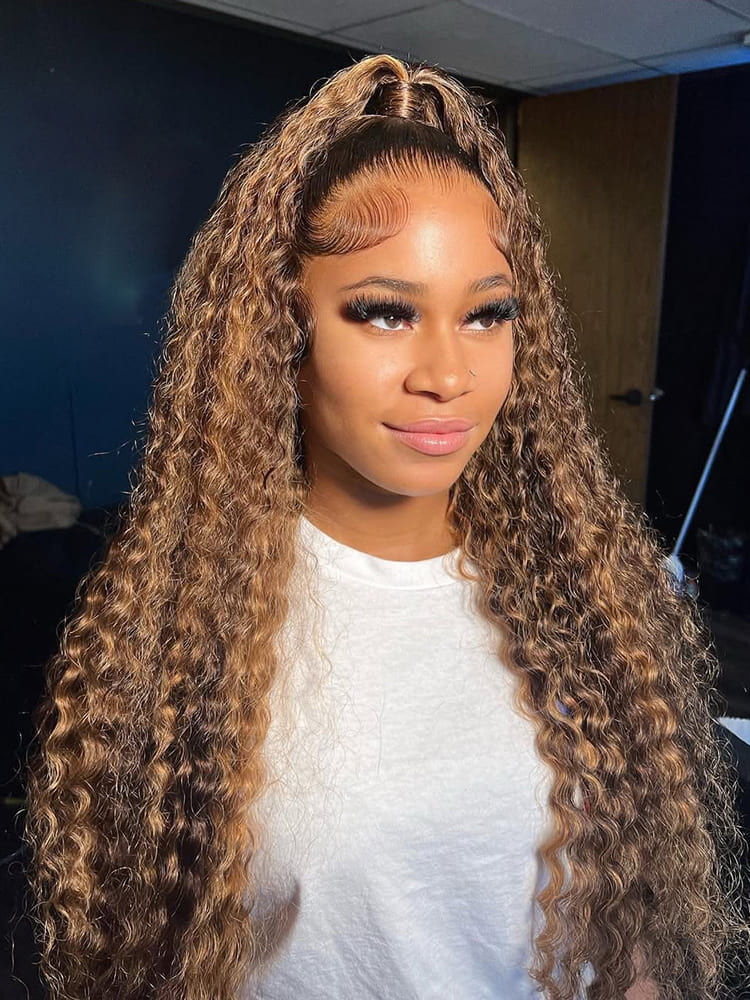 ombre lace front wigs
