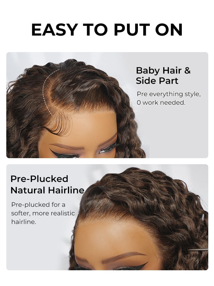 pre cut pre plucked lace with baby hair