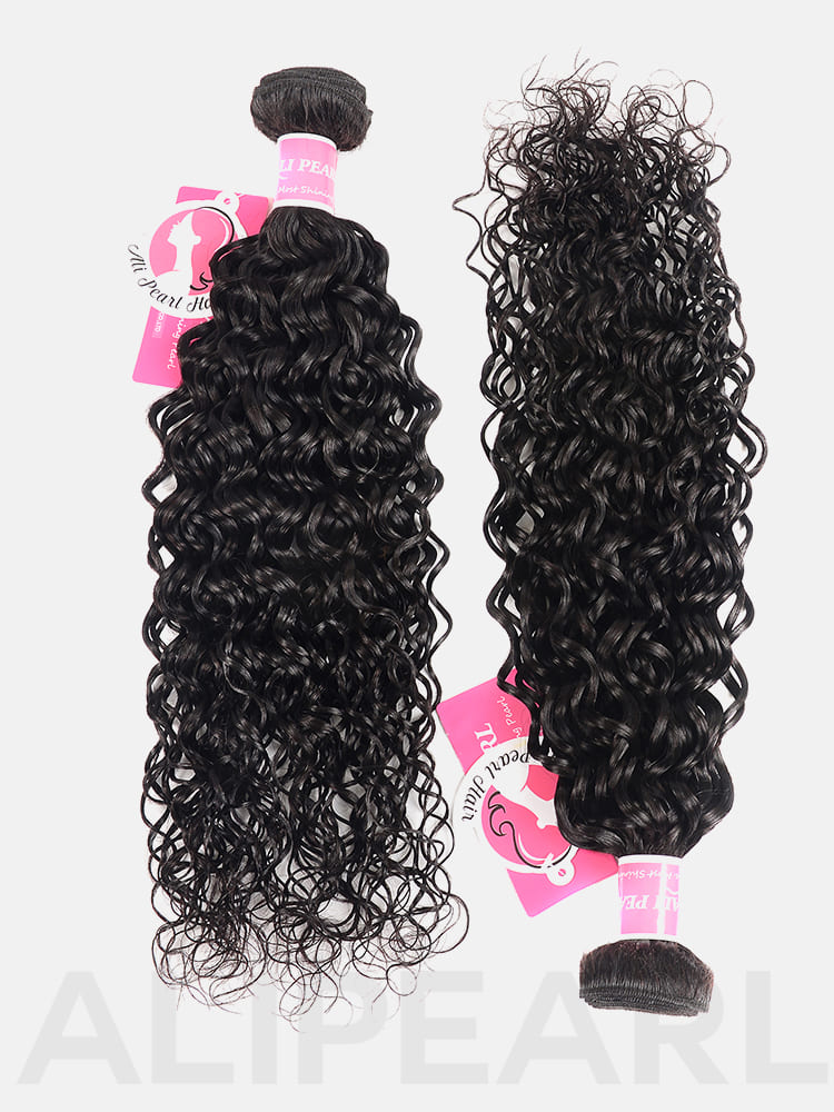 2 bundles curly hair