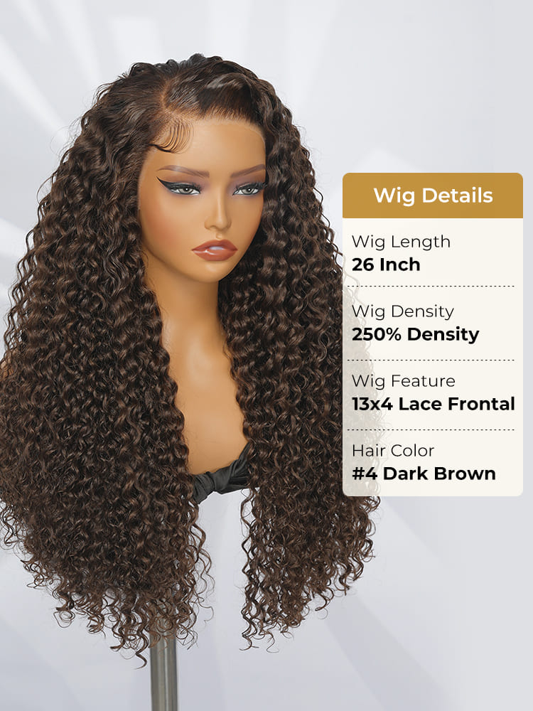 250 density deep wave glueless wig