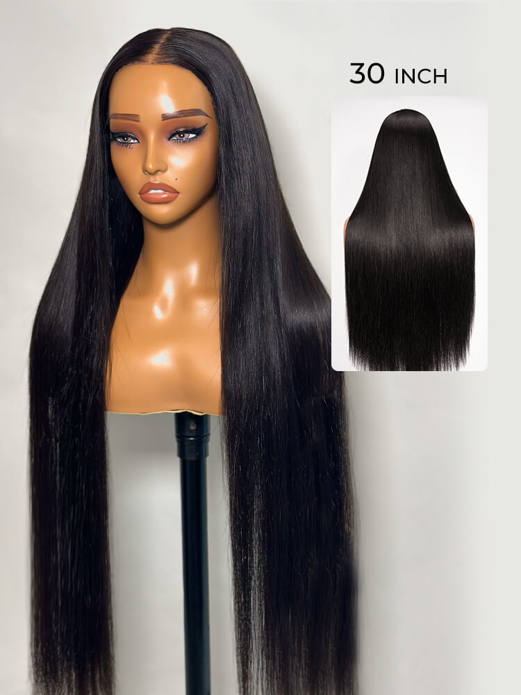 24-40 inch straight wig