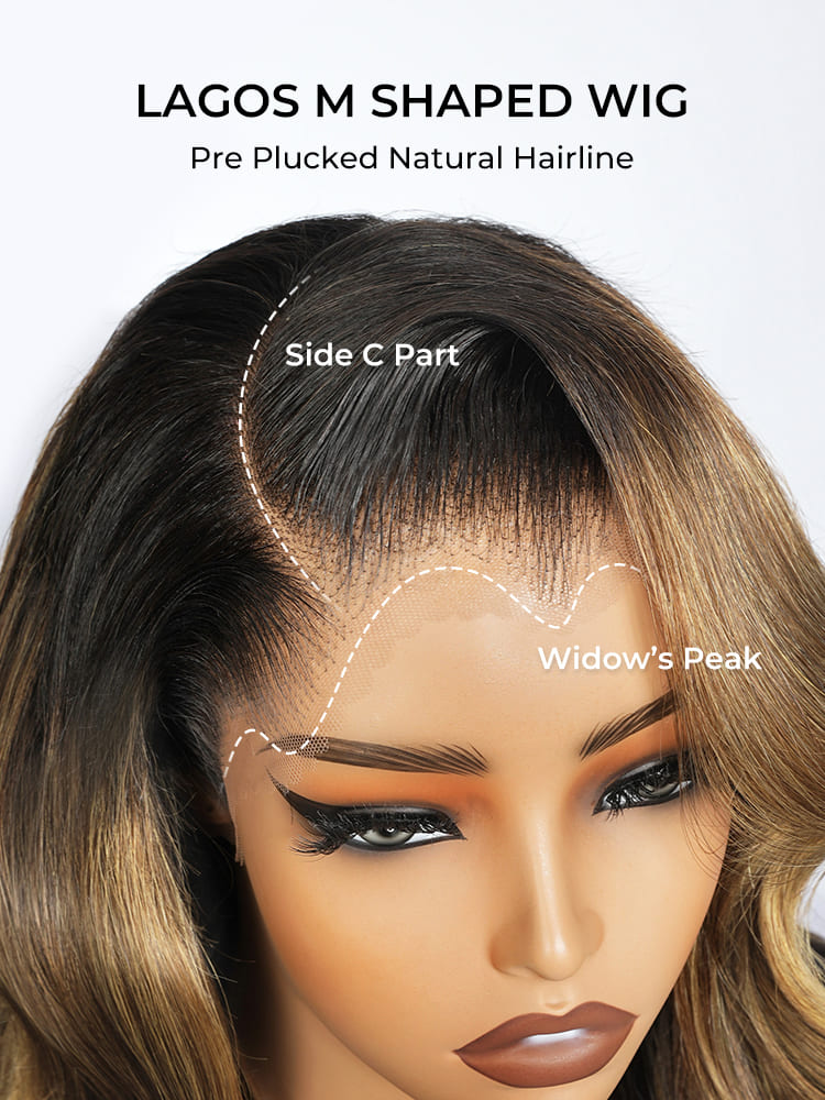 lagos m shaped hairline 