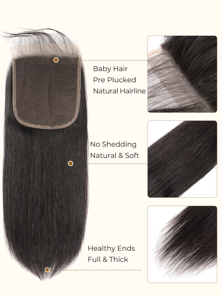 Straight Hair Closure 6*6