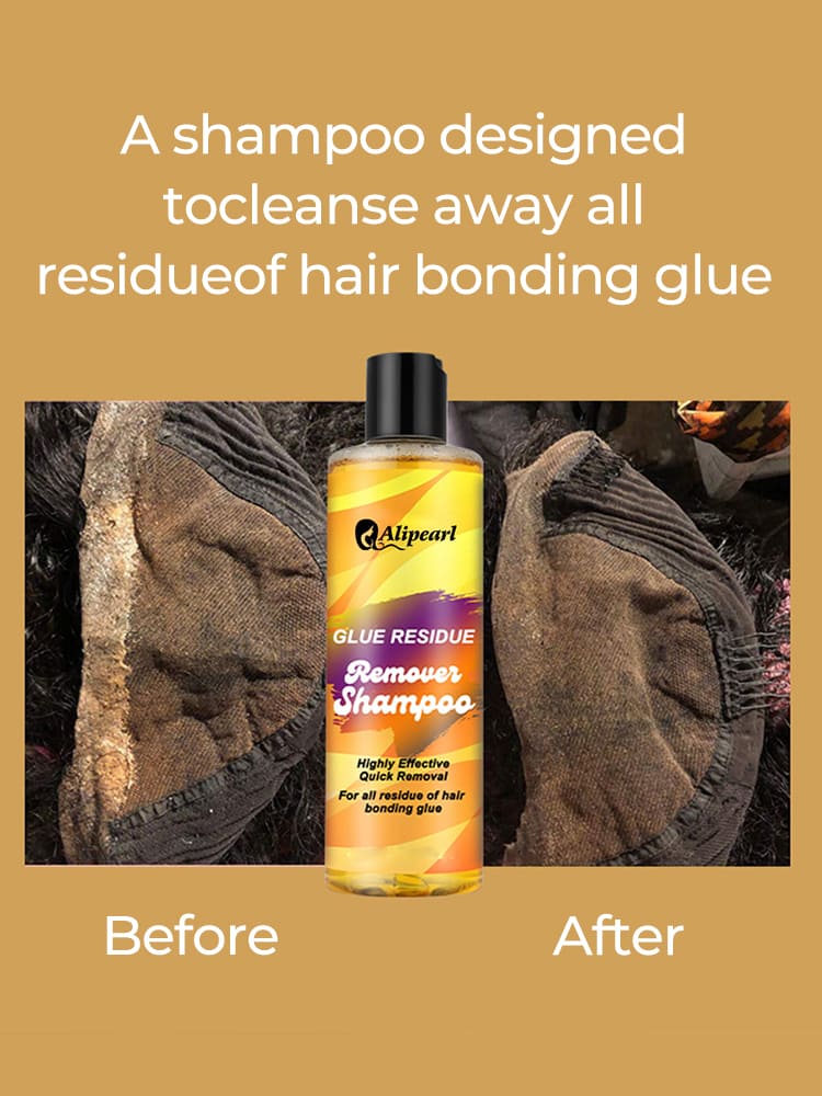 glue residue removing shampoo
