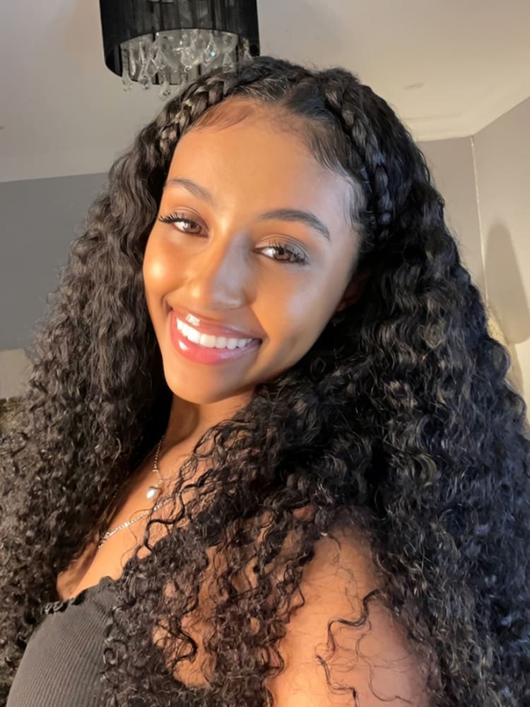 alipearl natural wave lace front wig