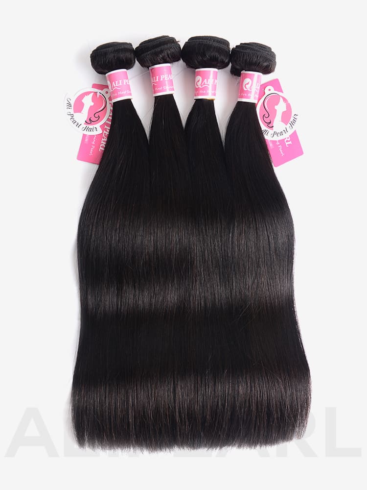 straight human hair bundles