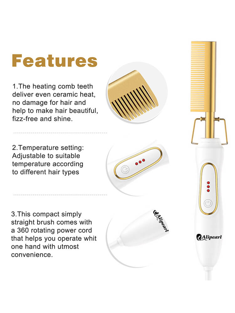 Hair Comb Curling Hairdressing Tools