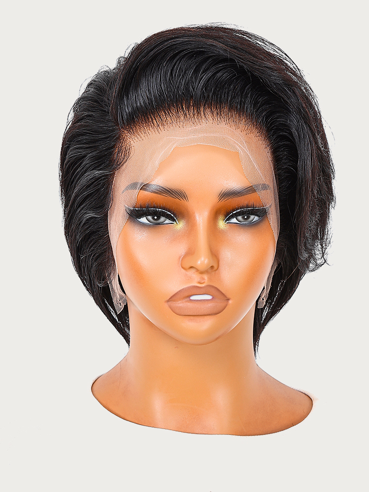 pre plucked hairline with baby hair