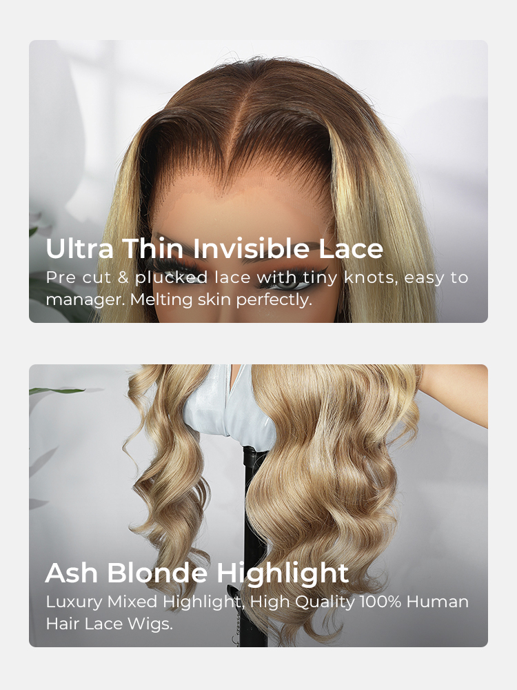high quality human hair body wave wig