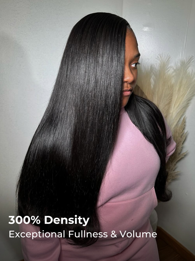 Single Knots Invisible HD Lace Front Wig